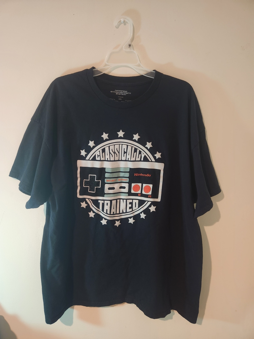 Nintendo Entertainment System Classically Trained Short Sleeve Crew Shirt XXL
